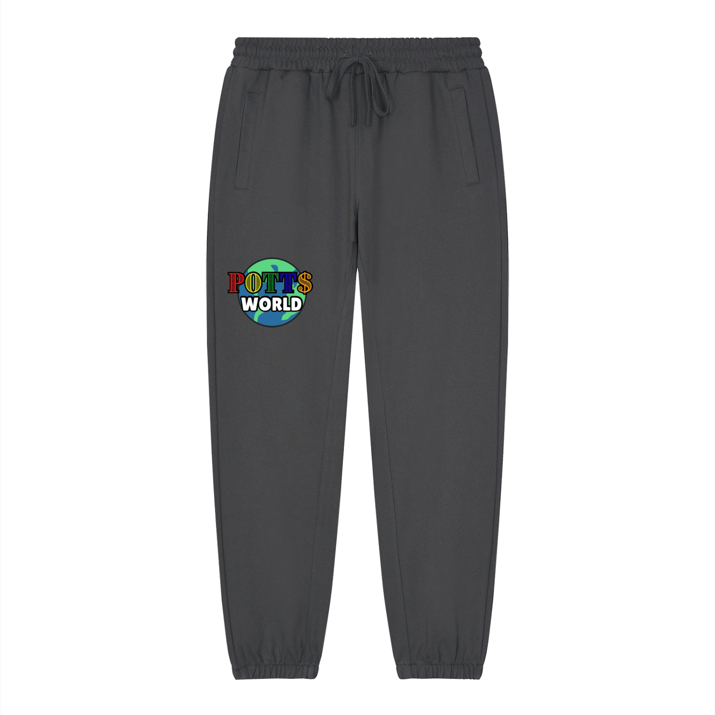 Unisex Loose Fit Tapered Joggers