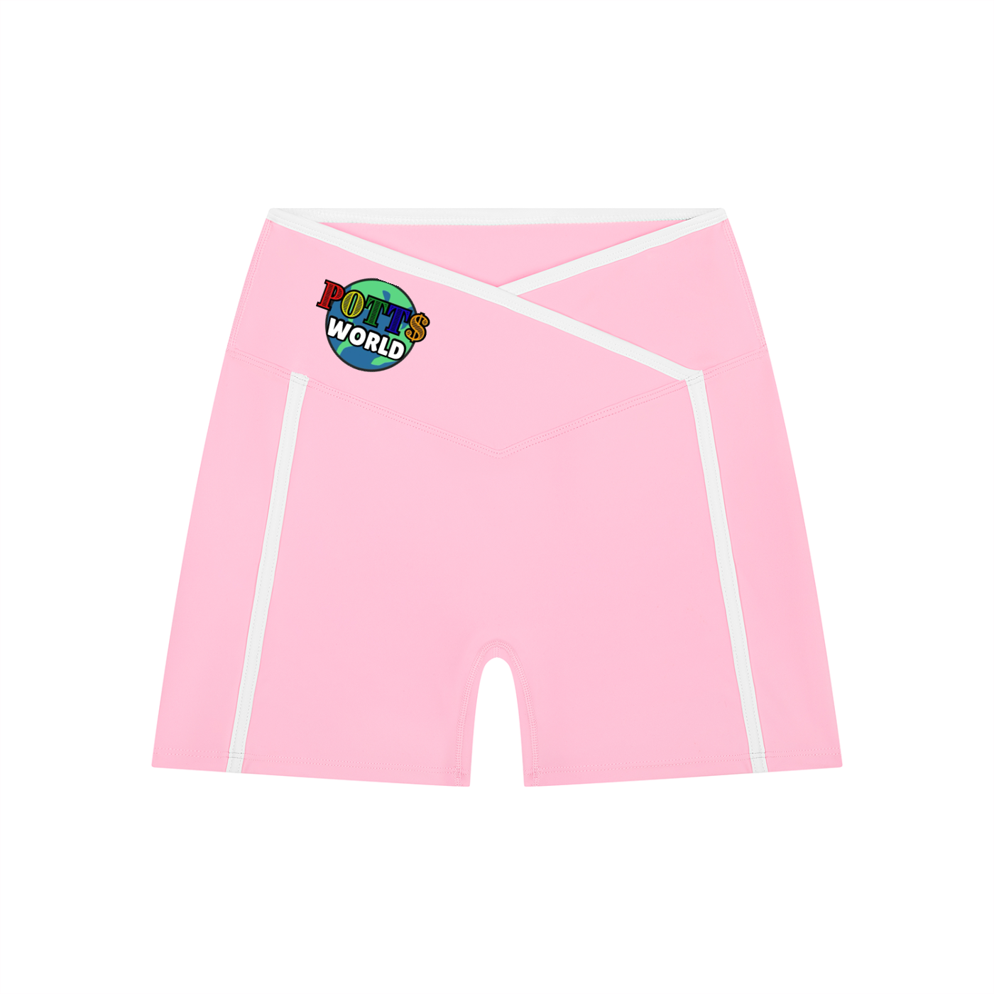 Women’s High Rise Color Block Yoga Shorts