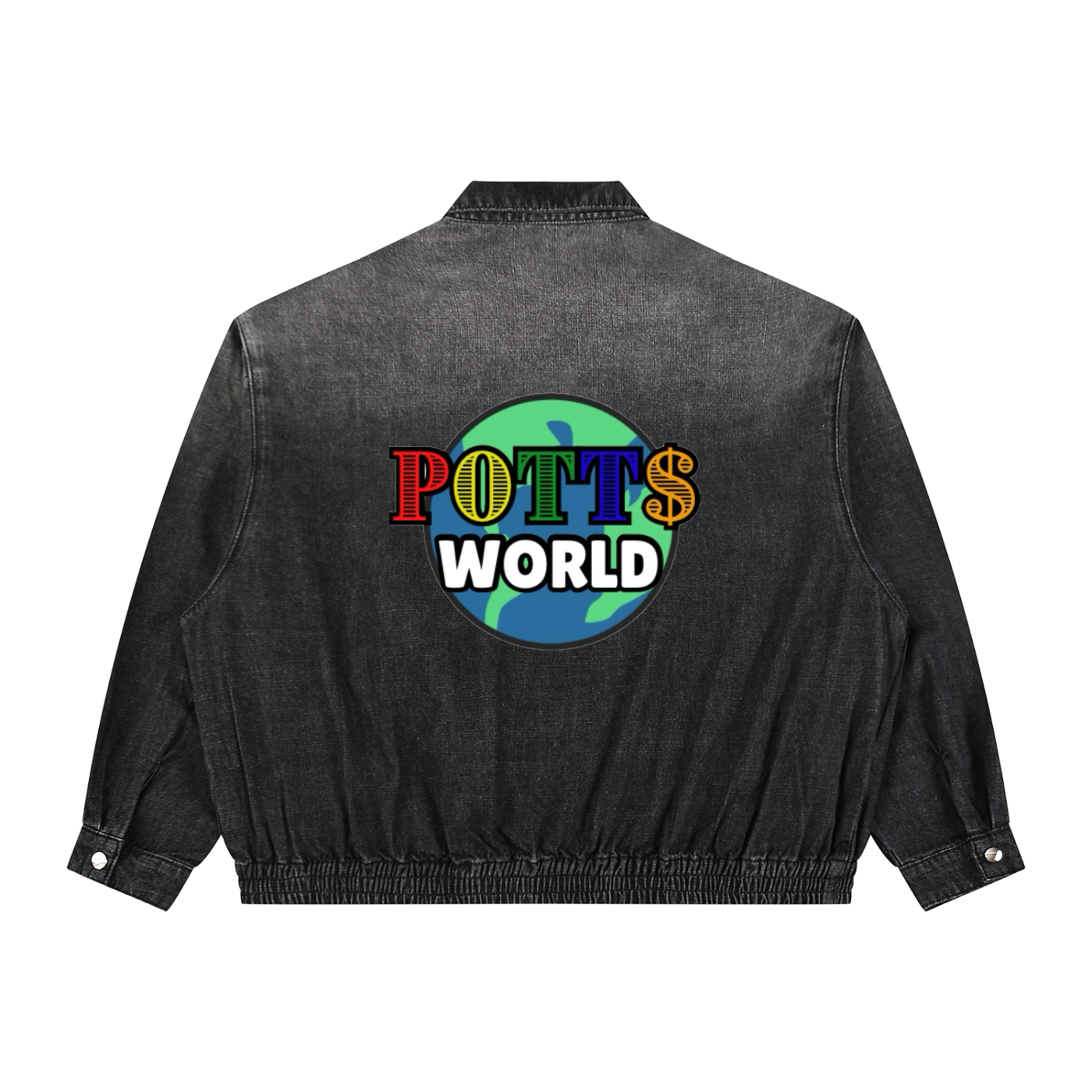 Vintage Full-Zip Denim Jacket