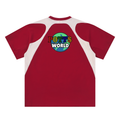 Contrast Panel Cotton T-Shirt