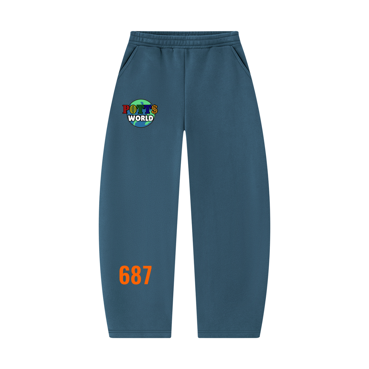 PW Unisex Barrel Leg Sweatpants