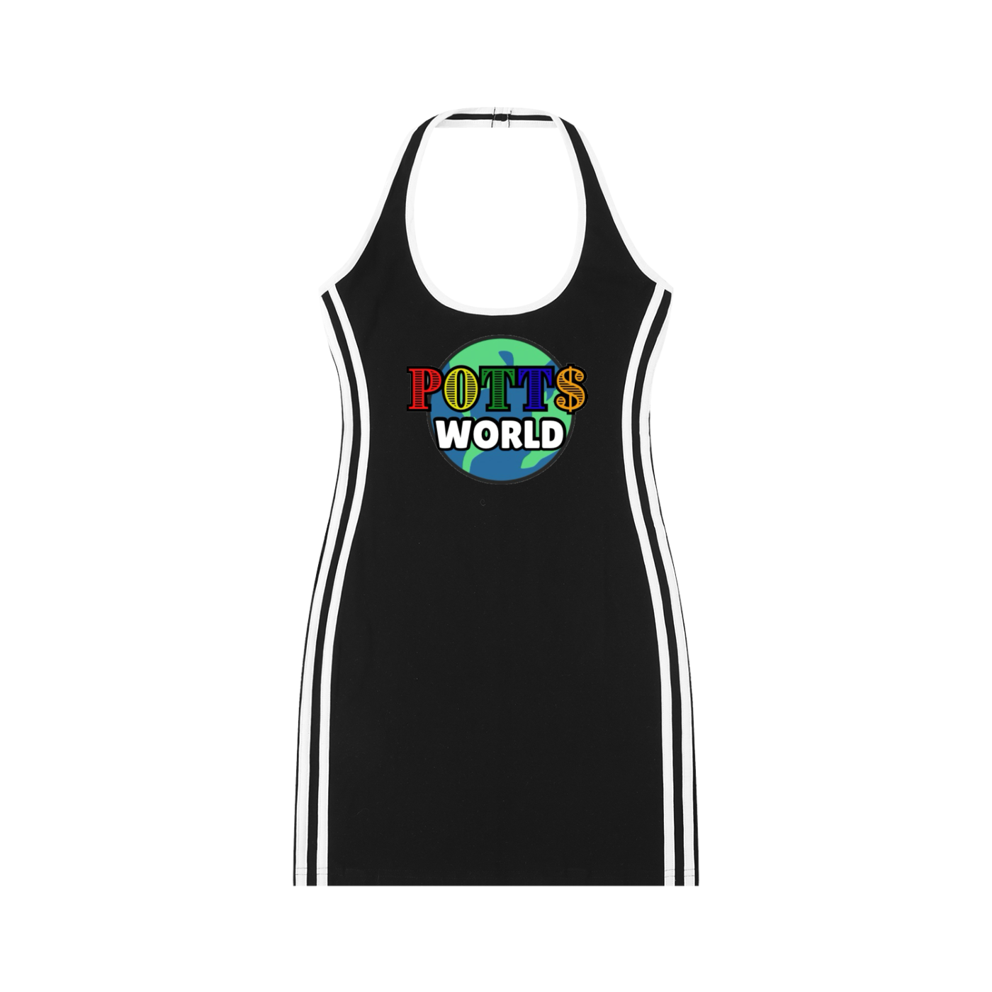 Women's Binding Tight Halter Dress
