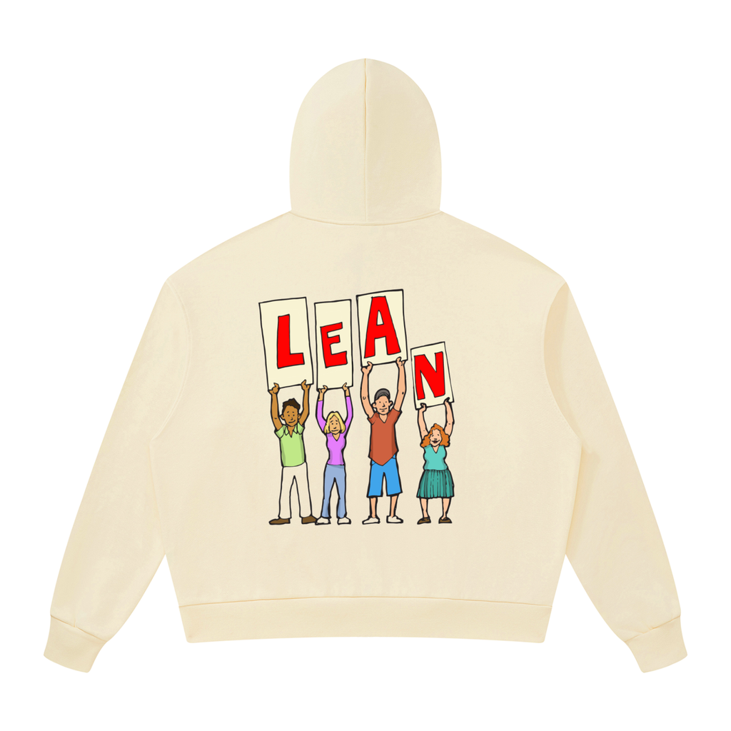 PW Unisex "LEAN"  Full Zip Hoodie