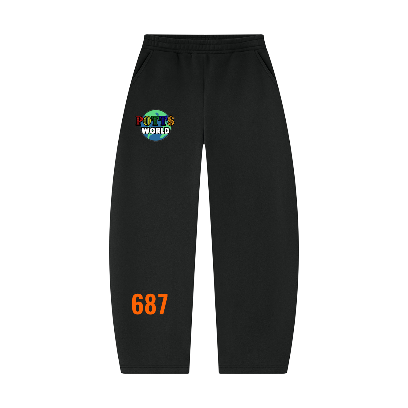 PW Unisex Barrel Leg Sweatpants