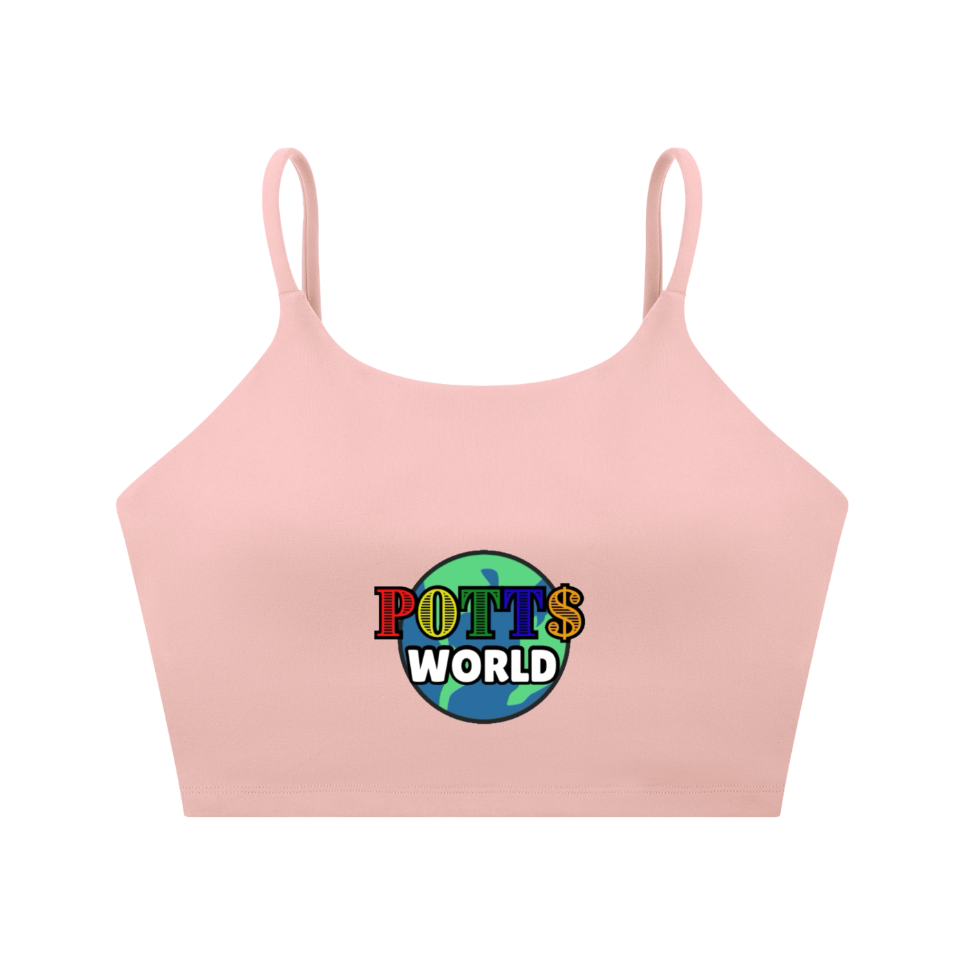 Spaghetti Strap Yoga Sports Bra