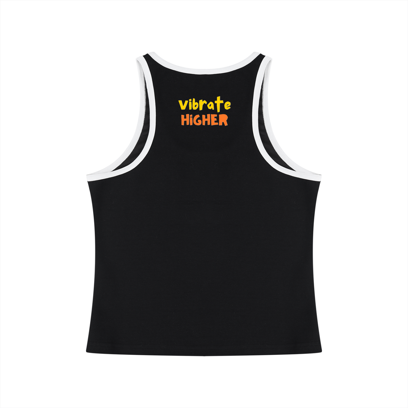 Women's Color Block Cropped Tank Top