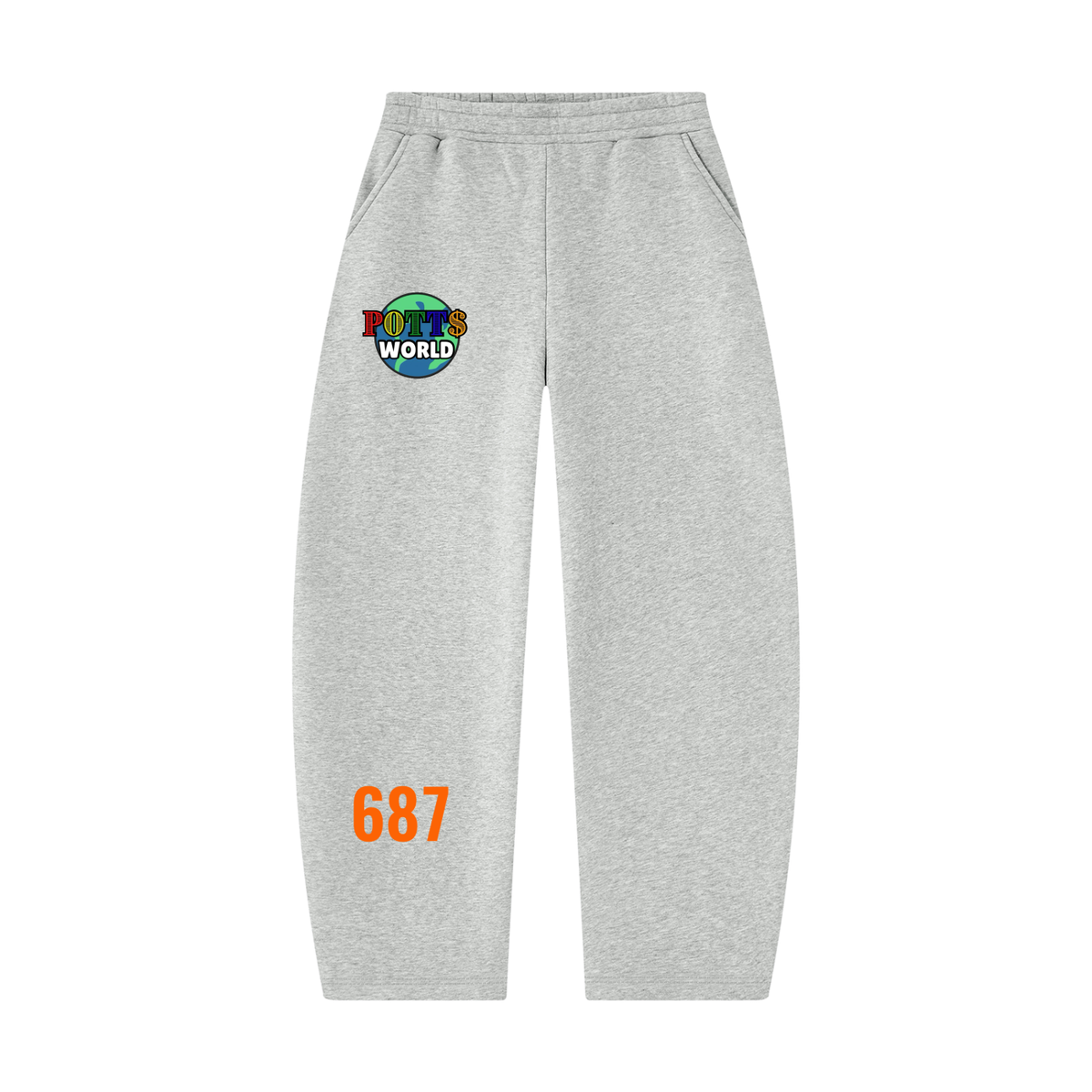 PW Unisex Barrel Leg Sweatpants