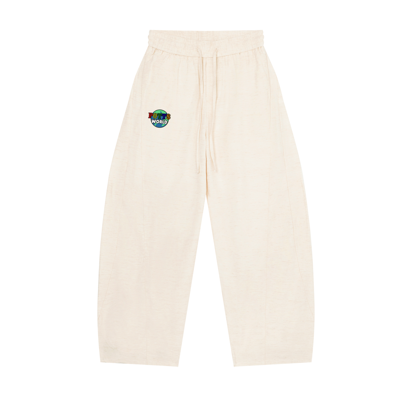 Unisex Wide Leg Drawstring Pants