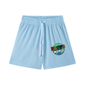 Mesh Drawstring Shorts