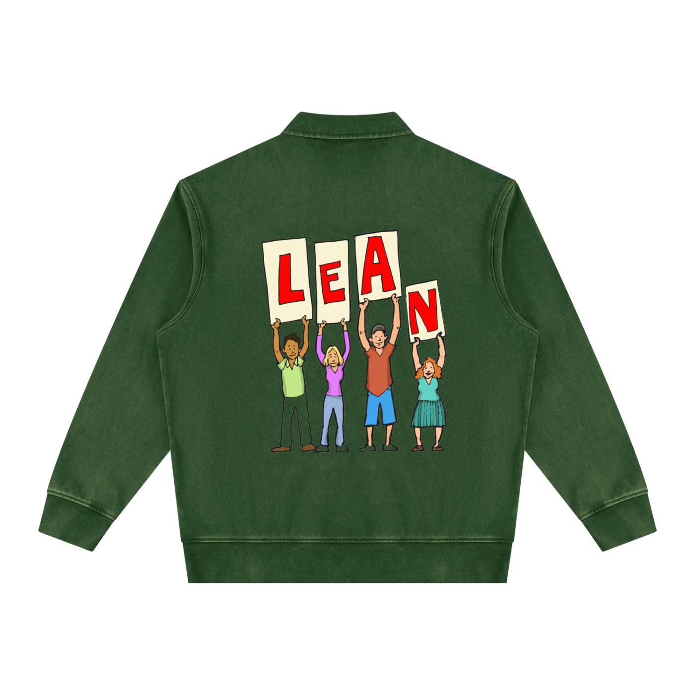 MUD Quarter Zip Sweatshirt unisex