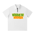 Unisex Quarter-Zip Polo Shirt