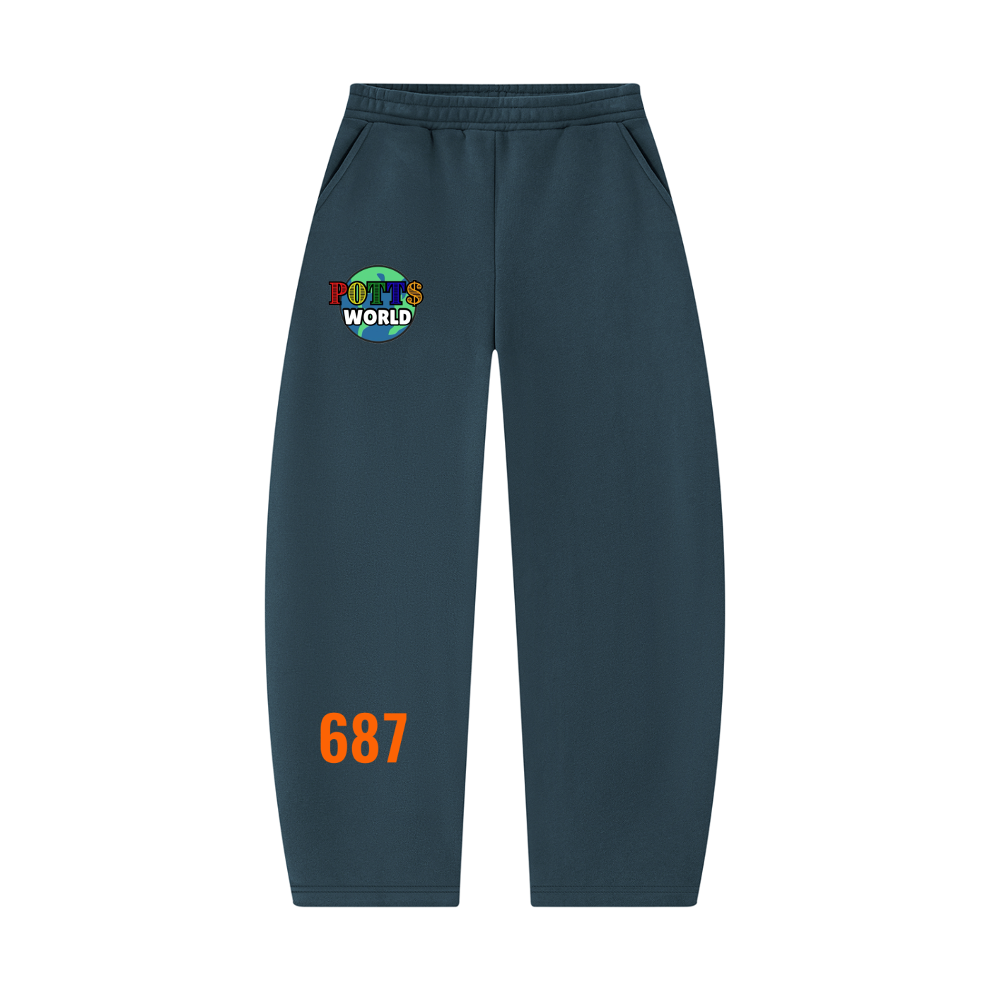 PW Unisex Barrel Leg Sweatpants