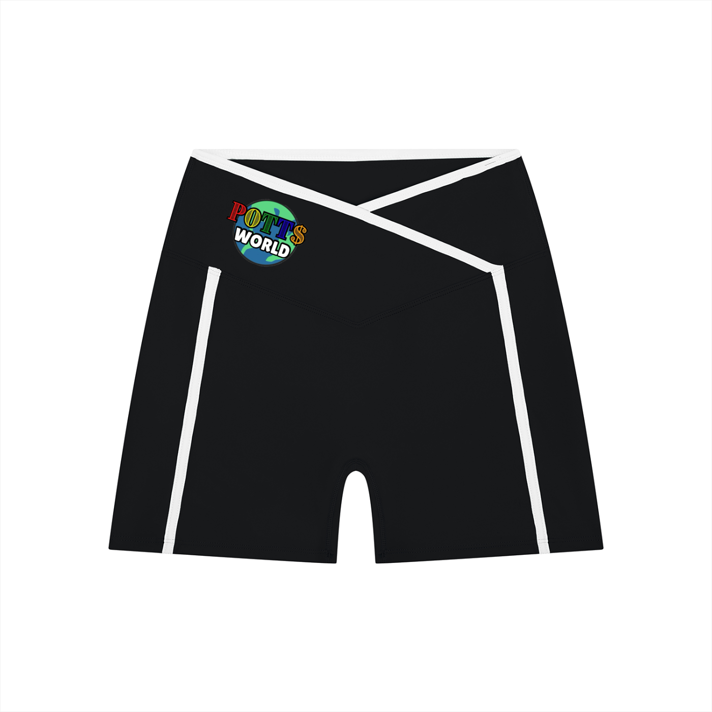Women’s High Rise Color Block Yoga Shorts