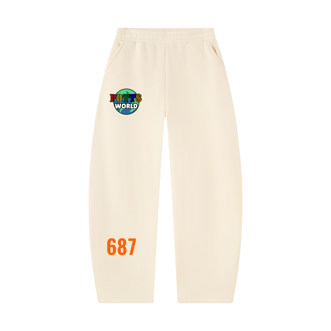 PW Unisex Barrel Leg Sweatpants