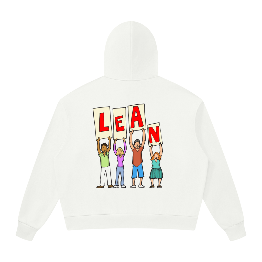 PW Unisex "LEAN"  Full Zip Hoodie