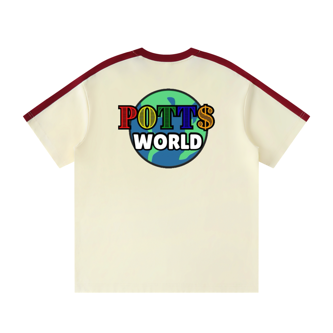 Unisex Colorblock Striped T-Shirt