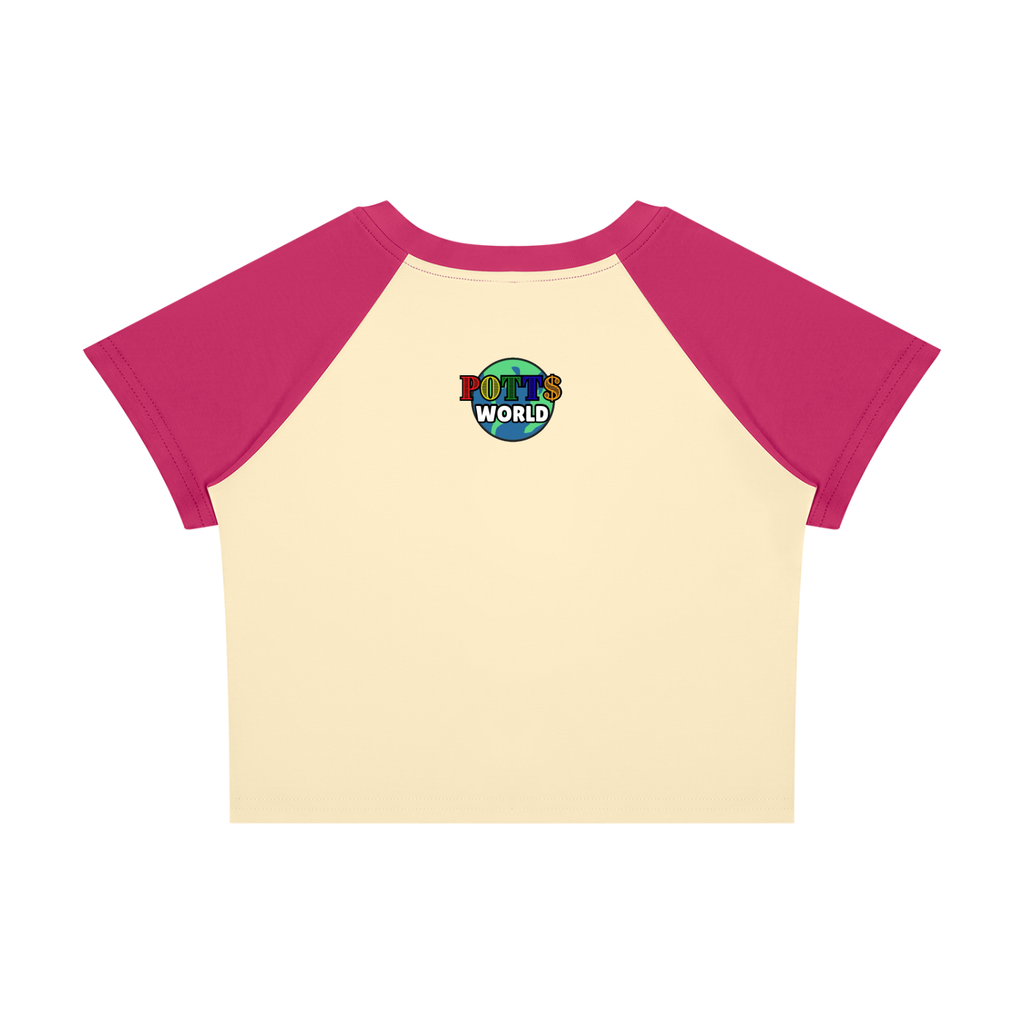Women’s Raglan Color Block Baby T-Shirt