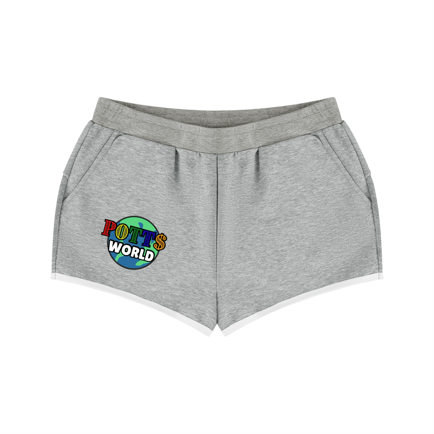 Women's Retro Contrast Binding Shorts