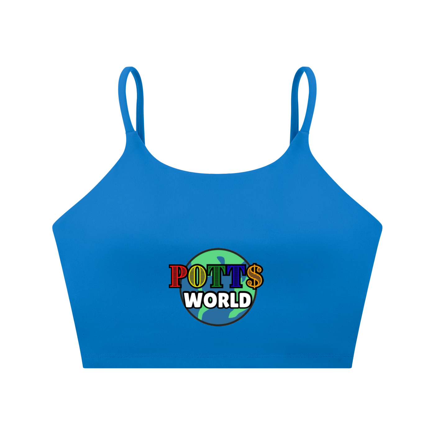 Spaghetti Strap Yoga Sports Bra
