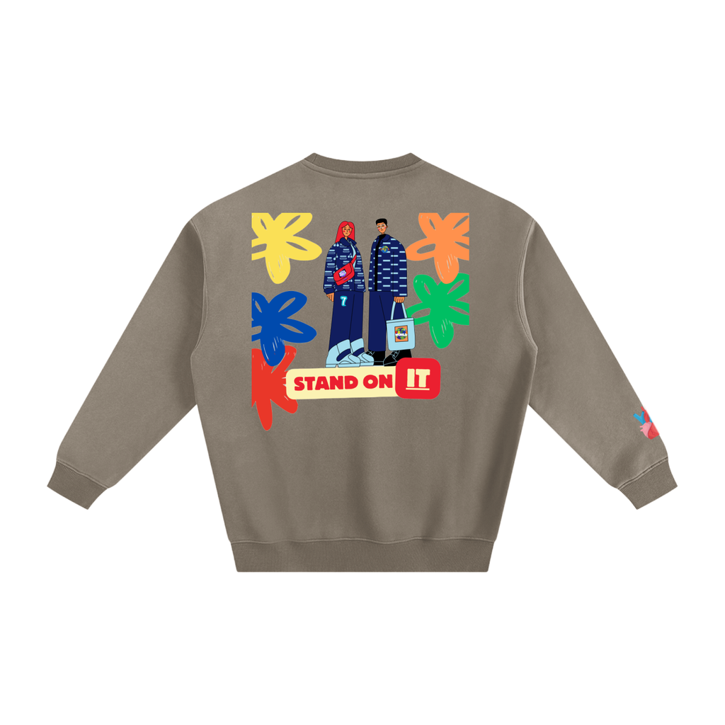 Fleeced Sweatshirt