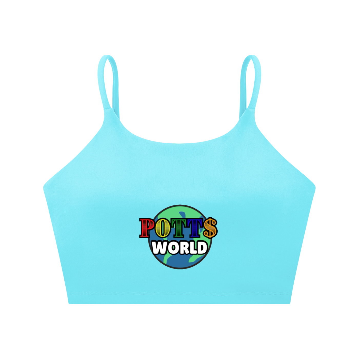 Spaghetti Strap Yoga Sports Bra