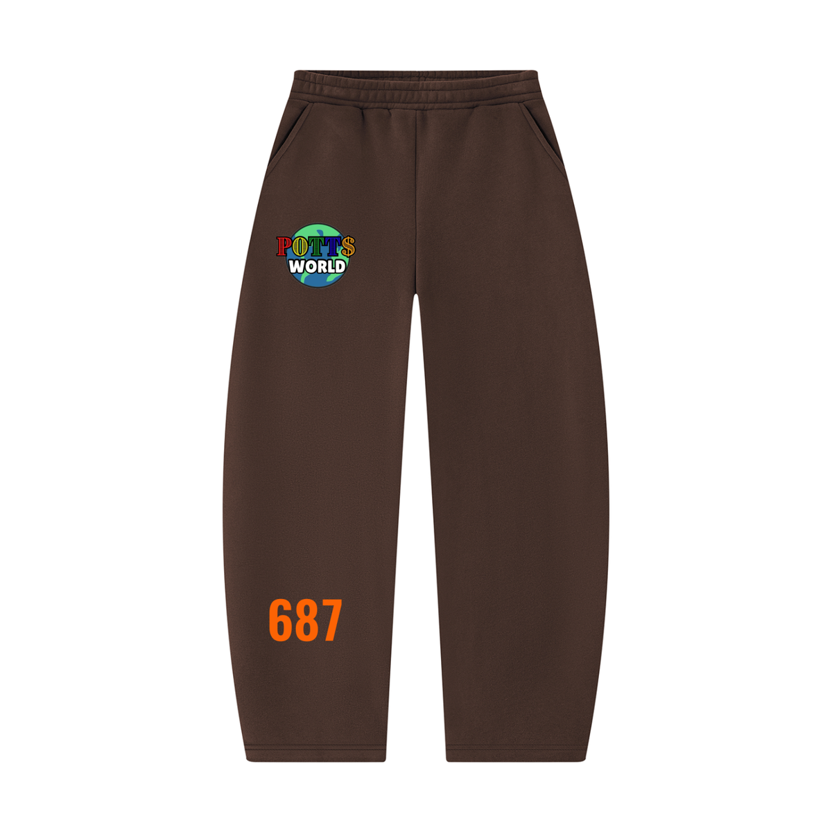PW Unisex Barrel Leg Sweatpants
