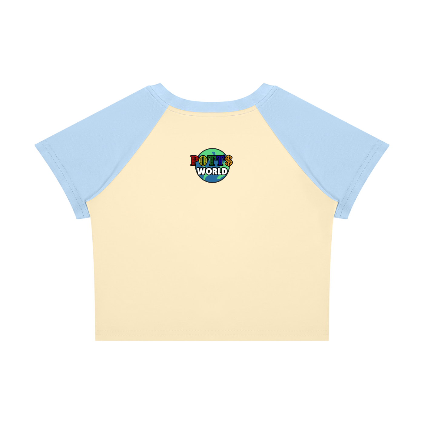 Women’s Raglan "Vibrate Higher" Block Baby T-Shirt