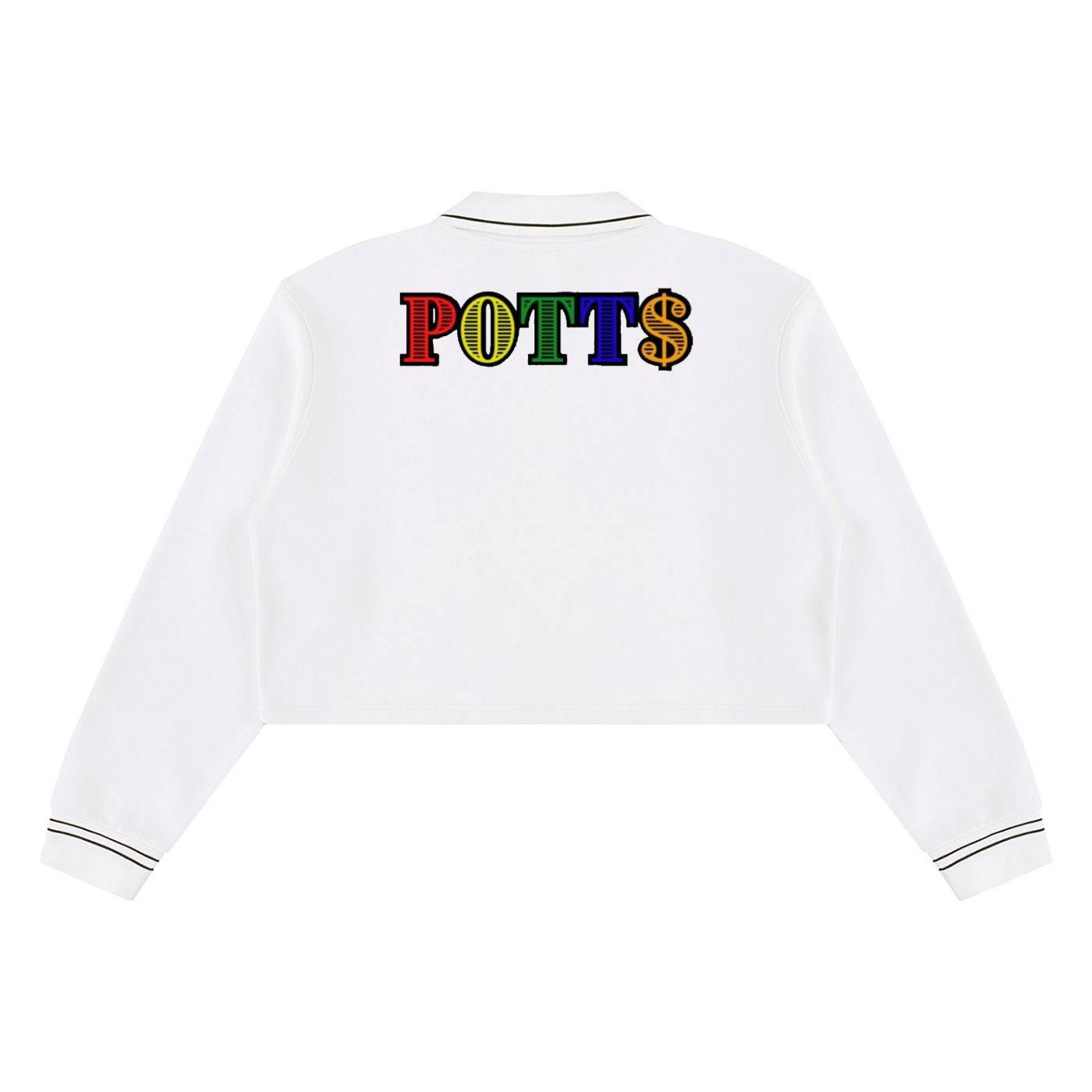 Women’s Crop Collared Sweatshirt