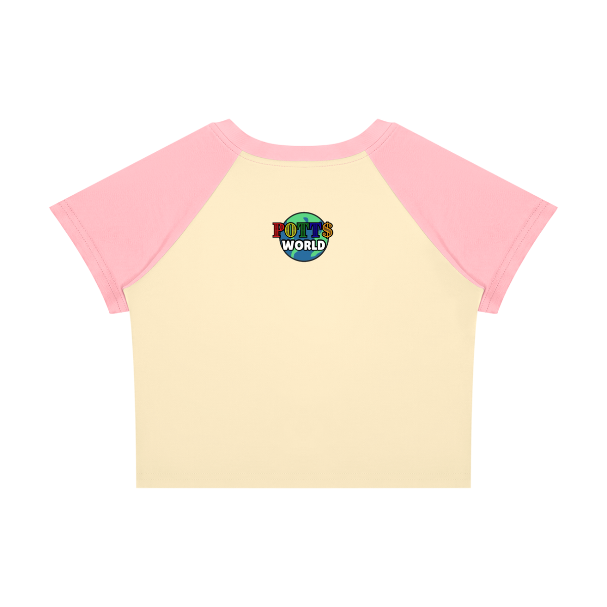 Women’s Raglan "Vibrate Higher" Block Baby T-Shirt