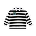 Color Block Stripe Polo Shirt