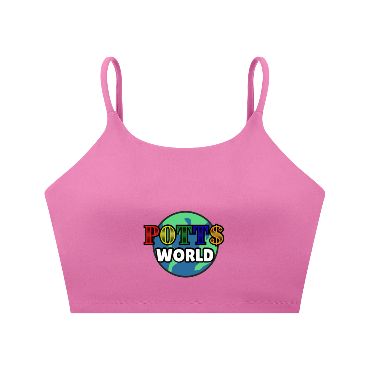 Spaghetti Strap Yoga Sports Bra