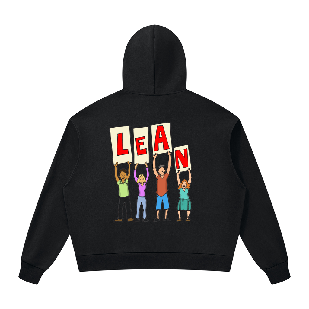 PW Unisex "LEAN"  Full Zip Hoodie