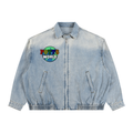 Vintage Full-Zip Denim Jacket