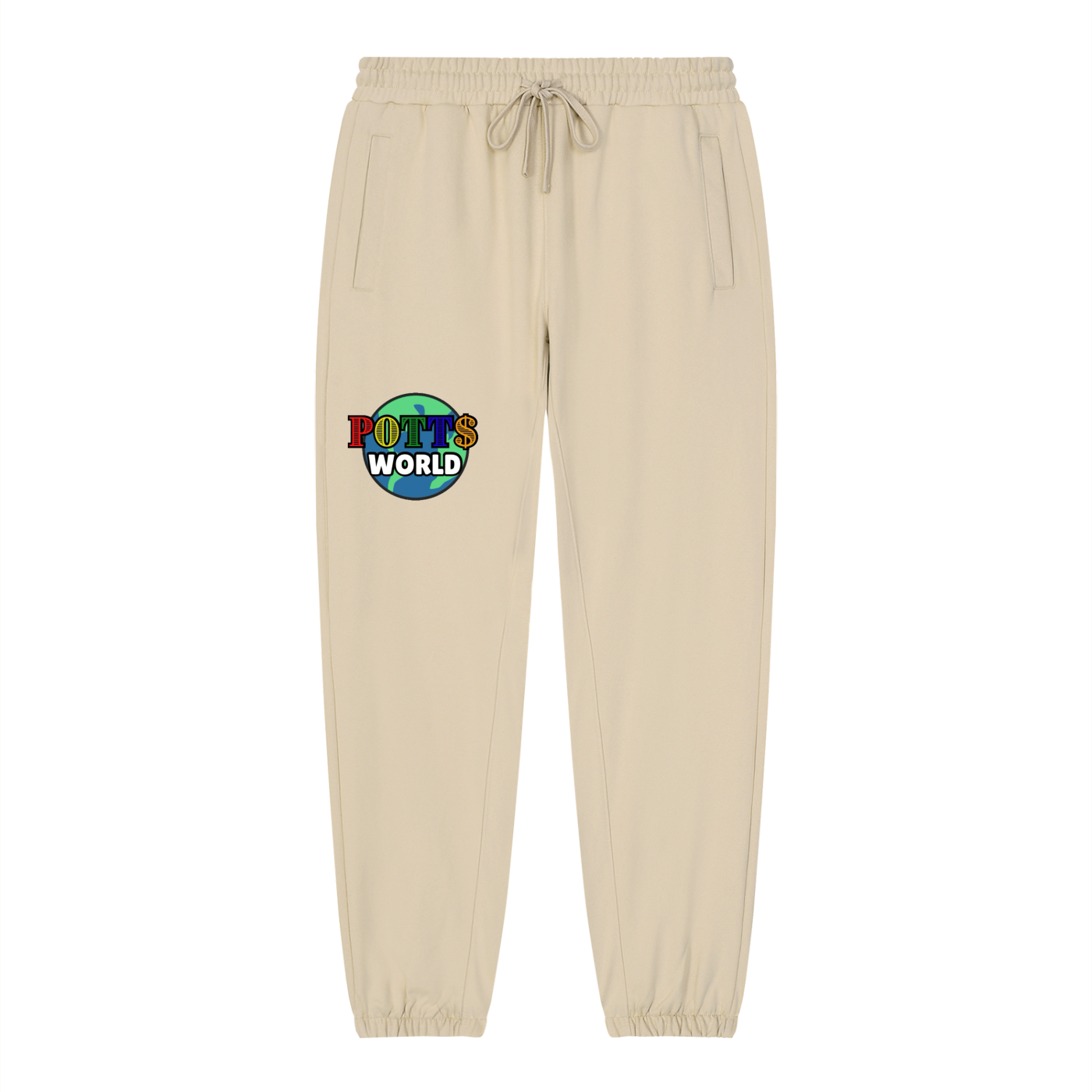 Unisex Loose Fit Tapered Joggers