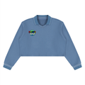 Women’s Crop Collared Sweatshirt