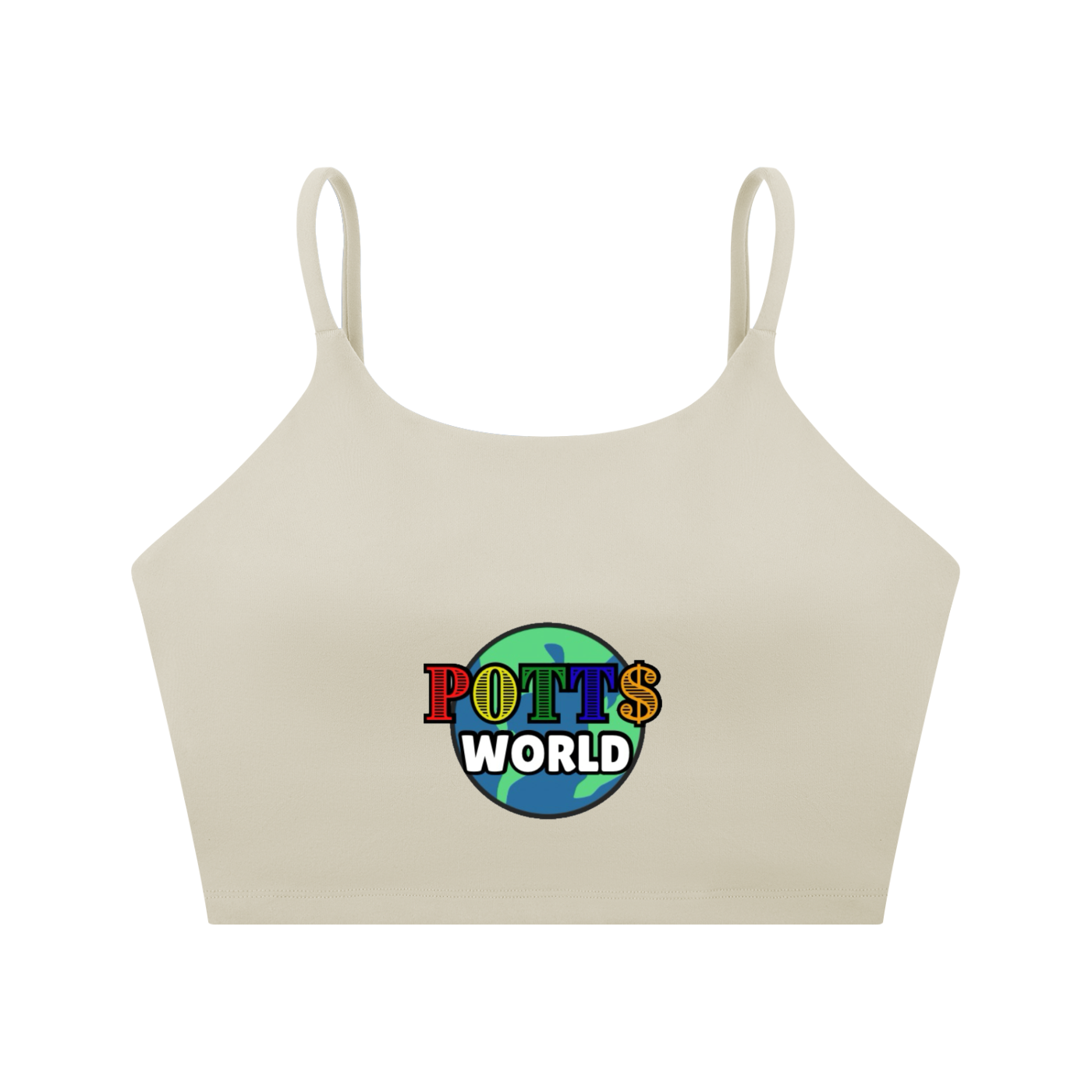 Spaghetti Strap Yoga Sports Bra