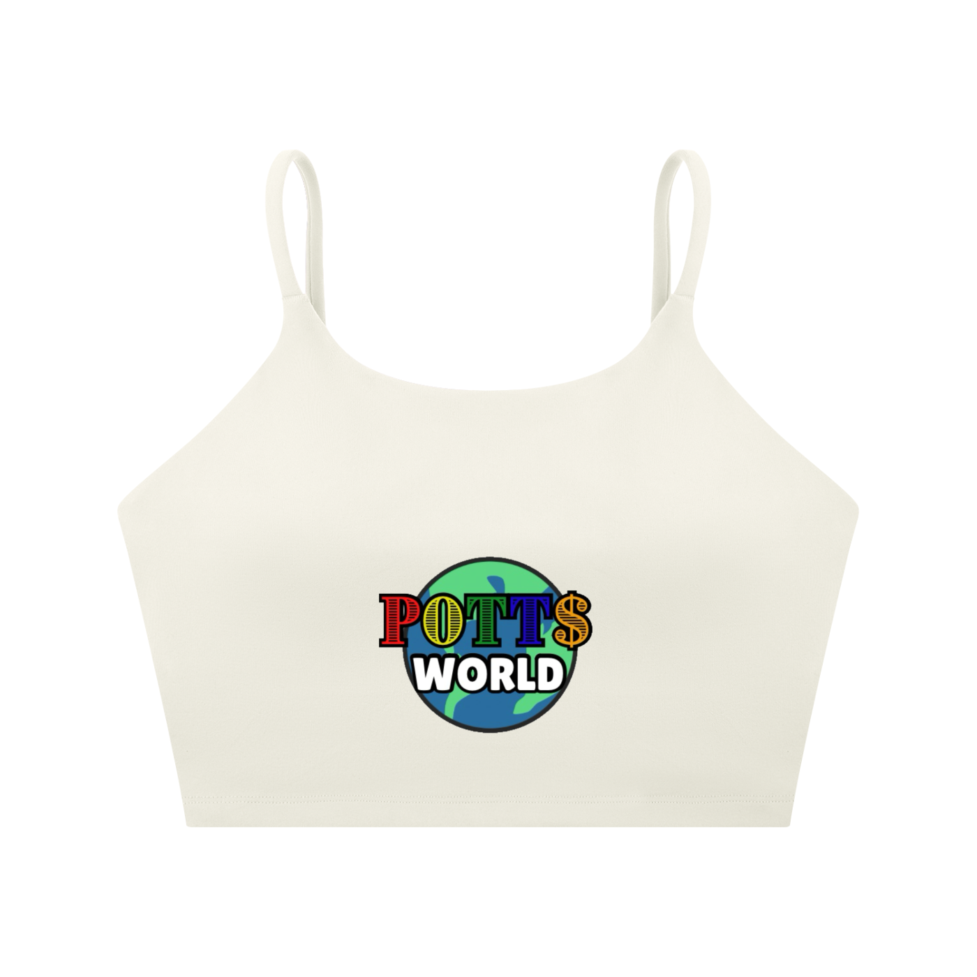 Spaghetti Strap Yoga Sports Bra