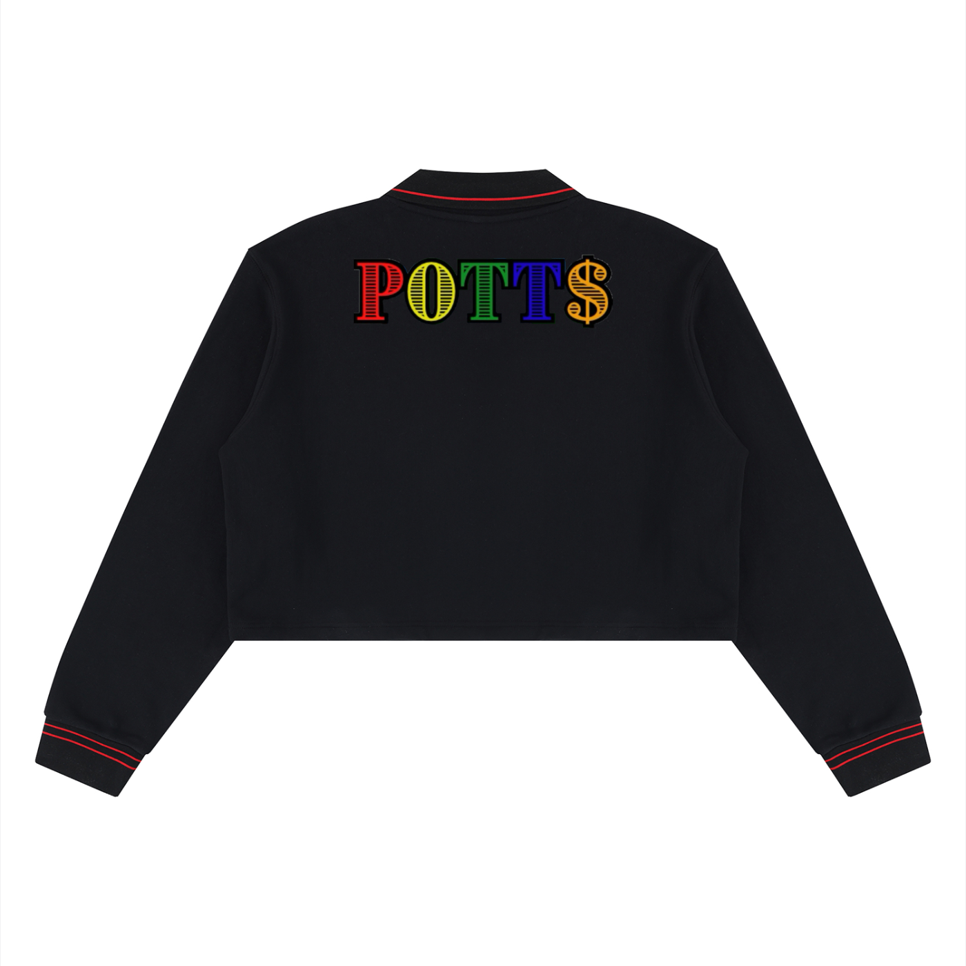 Women’s Crop Collared Sweatshirt