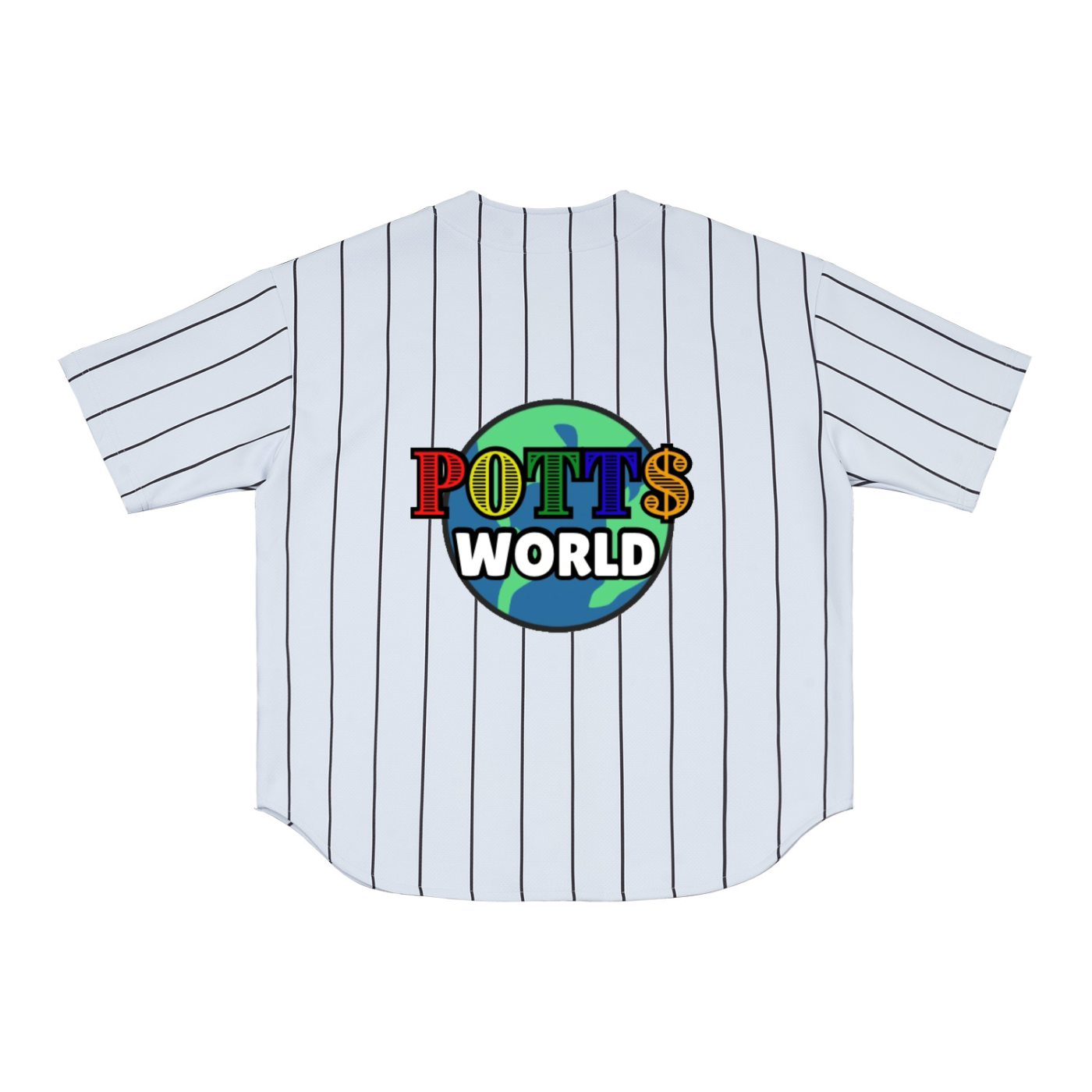 Pinstripe Baseball Jersey