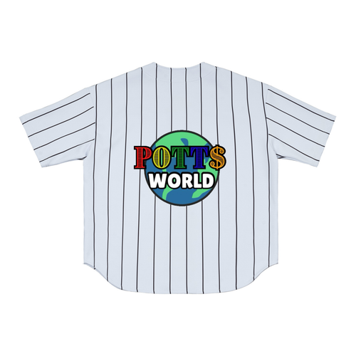 Pinstripe Baseball Jersey